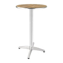 Bolero Ash Round Poseur Height Table 600mm GR332