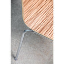 Bolero Square Back Side Chair Zebrano (Pack of 4) GR344
