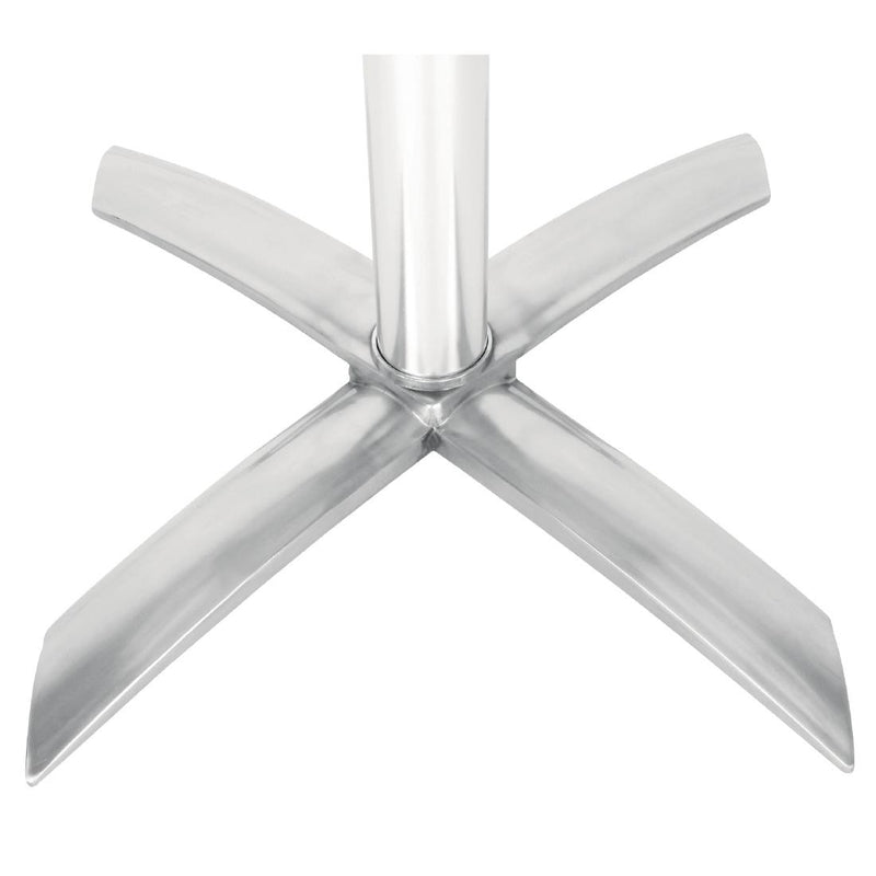 Bolero Flip Top Poseur Table Stainless Steel GR396