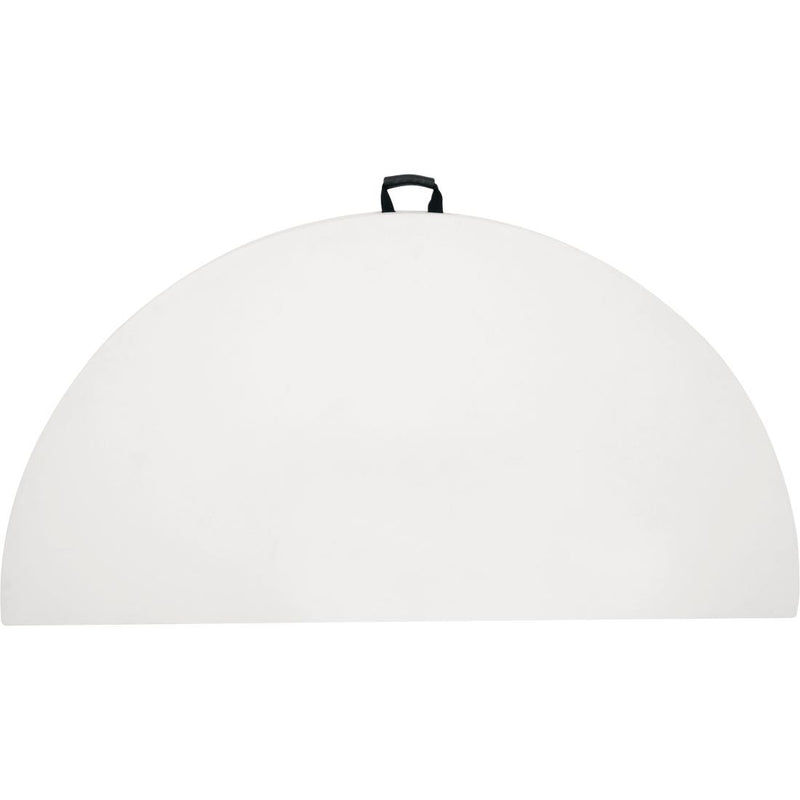 Bolero Round Centre Folding Table 6ft White HC270