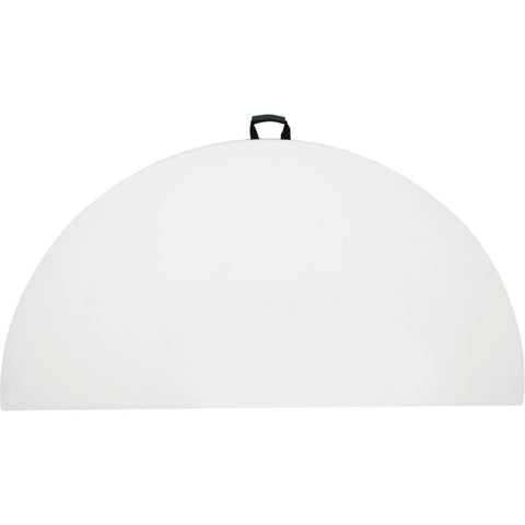 Bolero Round Centre Folding Table 6ft White HC270