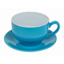 Olympia Cafe Cappuccino Cup Blue - 340ml (Box 12) HC404