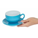Olympia Cafe Cappuccino Cup Blue - 340ml (Box 12) HC404