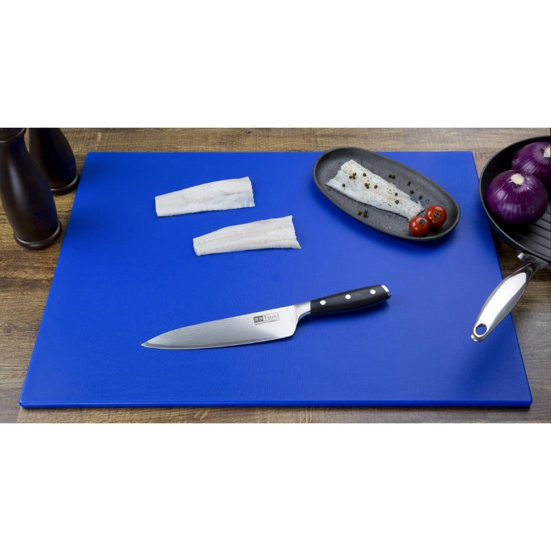 Hygiplas Low Density Set of 6 Chopping Board Set - 600x450x10mm HC879