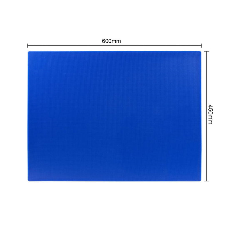 Hygiplas Low Density Set of 6 Chopping Board Set - 600x450x10mm HC879