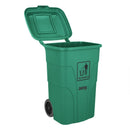 Jantex 120Ltr Wheelie Bin with Foot Pedal Green HC924