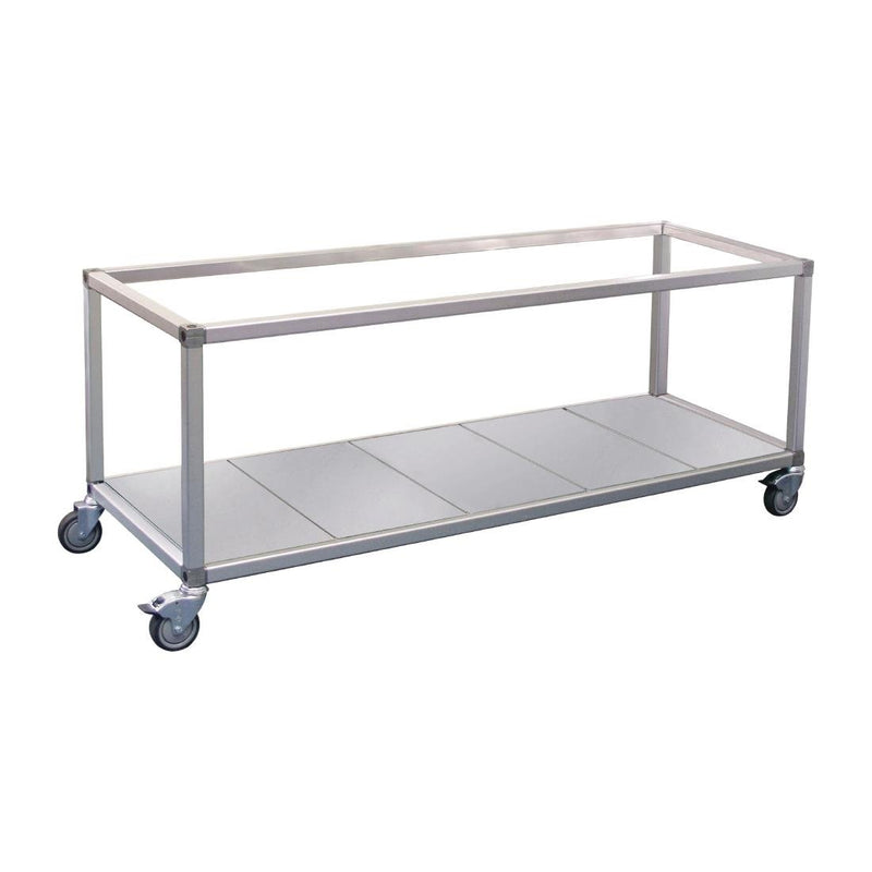 Roband Trolley ET25 to suit 2 row by 5 pan Foodbar/Bain Marie HJ615