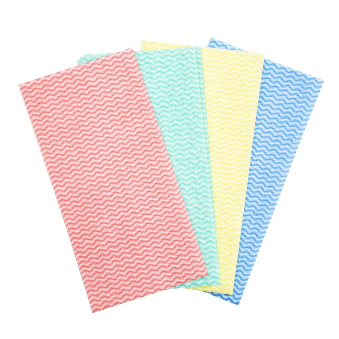 Jantex Non-Woven Cloths Green (Pack of 50) HS596