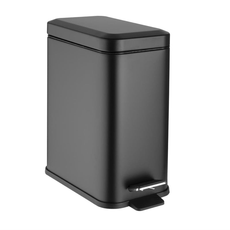 Jantex Slim Washroom Bin Black 5Ltr HT476