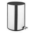 Jantex Round Brushed Steel Pedal Bin 3Ltr HT478