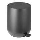 Jantex Round Pedal Bin Black 5Ltr HT480