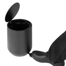 Jantex Round Pedal Bin Black 5Ltr HT480