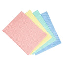 Jantex Heavy Duty Non-Woven Cloths Red (Pack of 25) HT489