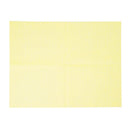 Jantex Heavy Duty Non-Woven Cloths Yellow (25 Pack) HT490