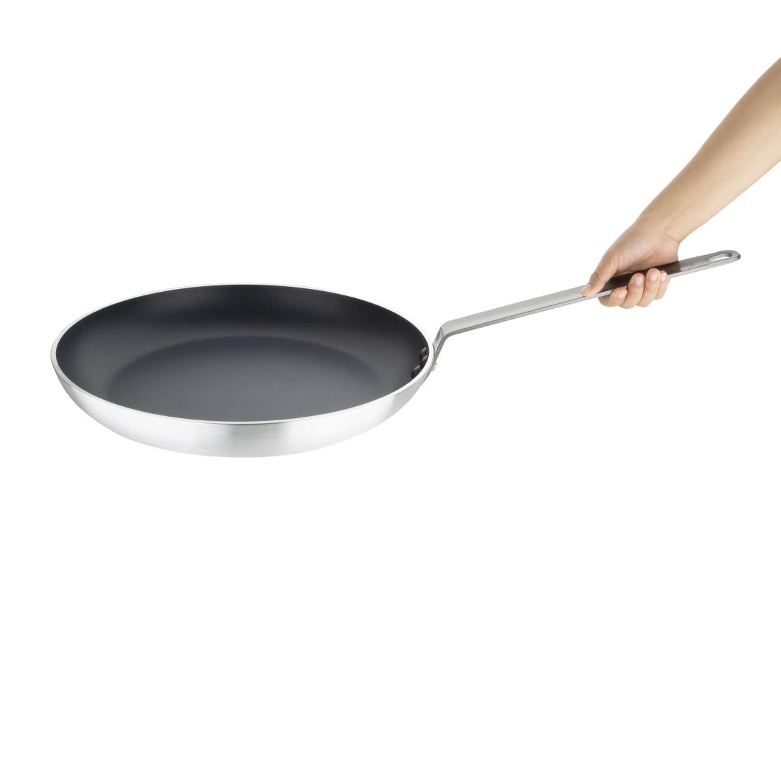 Vogue Aluminium Non-Stick Teflon Frying Pan 400mm HT976