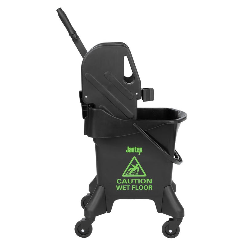 Jantex 21Ltr Tall Mop Bucket and Wringer - Green Print HW637