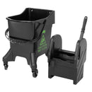 Jantex 21Ltr Tall Mop Bucket and Wringer - Green Print HW637