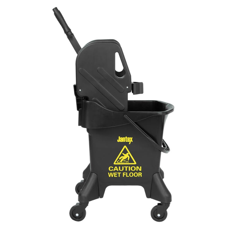 Jantex 21Ltr Tall Mop Bucket and Wringer - Yellow Print HW638