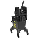 Jantex 21Ltr Tall Mop Bucket and Wringer - Yellow Print HW638