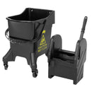 Jantex 21Ltr Tall Mop Bucket and Wringer - Yellow Print HW638