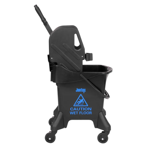 Jantex 21Ltr Tall Mop Bucket and Wringer - Blue Print HW639