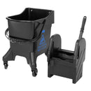 Jantex 21Ltr Tall Mop Bucket and Wringer - Blue Print HW639