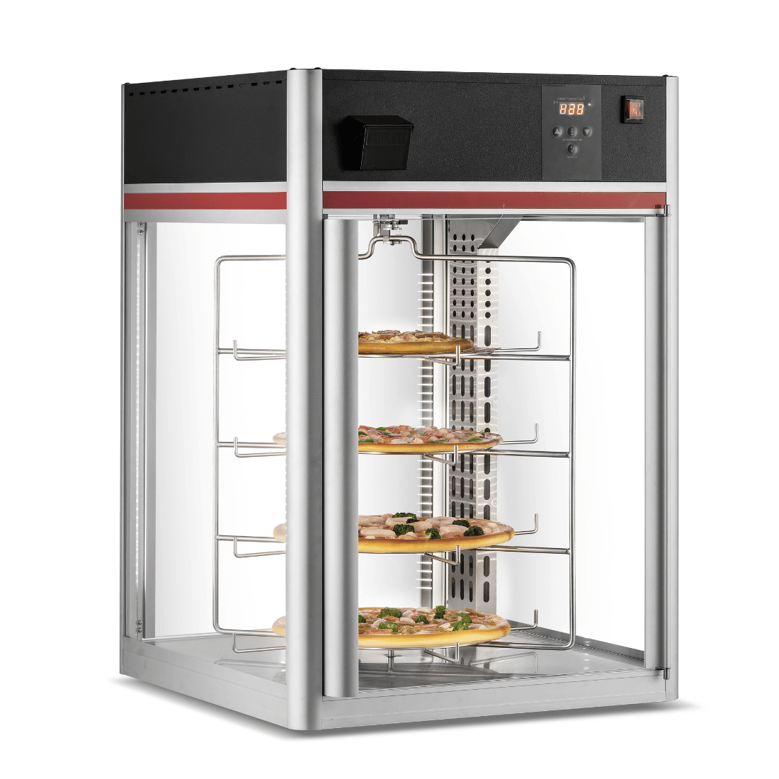 Bonvue Digital Controlled Pie and Food Warmer with Rotating Shelf HWD-158/R