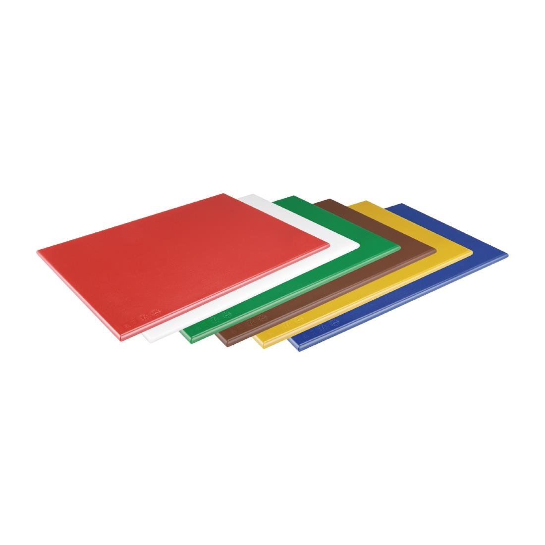 Hygiplas High Density Chopping Board Yellow - 450x300x12mm J020