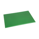 Hygiplas High Density Chopping Board Green - 450x300x12mm J012