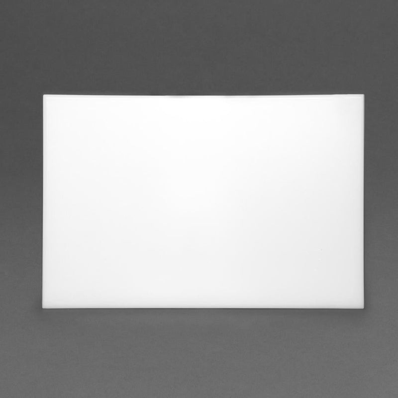 Hygiplas High Density Chopping Board White - 450x300x12mm J016