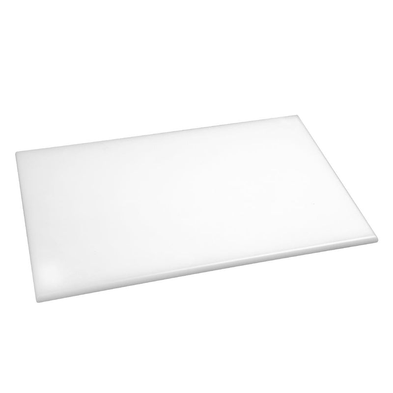 Hygiplas High Density Chopping Board White - 450x300x12mm J016