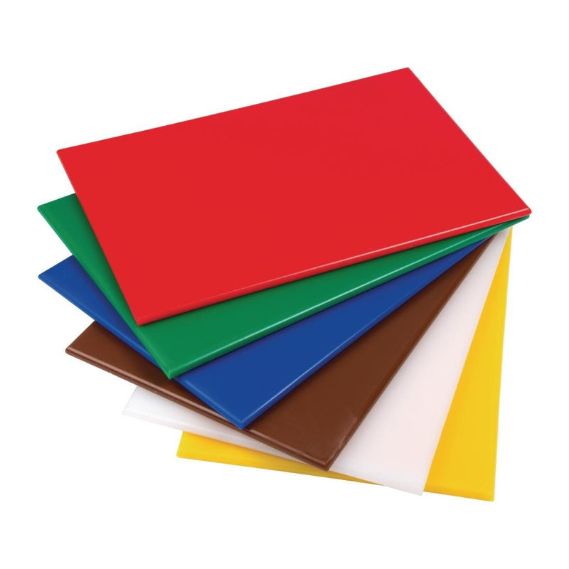 Hygiplas Low Density Chopping Board Green - 450x300x10mm J253