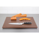 Hygiplas Extra Thick High Density Chopping Board Brown - 450x300x20mm J035