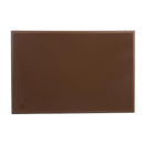 Hygiplas Extra Thick High Density Chopping Board Brown - 450x300x20mm J035