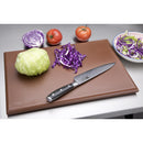 Hygiplas Extra Thick High Density Chopping Board Brown - 450x300x20mm J035