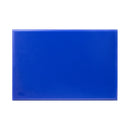 Hygiplas Extra Thick High Density Chopping Board Blue - 450x300x20mm J036