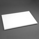 Hygiplas Extra Thick High Density Chopping Board White - 450x300x20mm J038