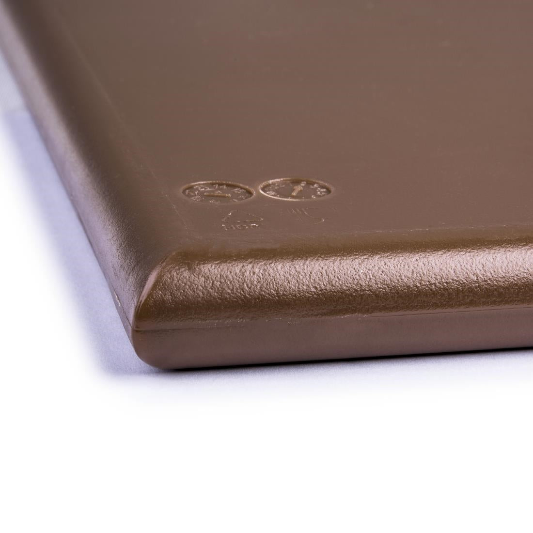 Hygiplas Extra Thick High Density Chopping Board Brown - 600x450x25mm J041