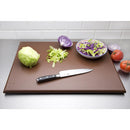 Hygiplas Extra Thick High Density Chopping Board Brown - 600x450x25mm J041