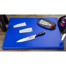 Hygiplas Extra Thick High Density Chopping Board Blue - 600x450x25mm J042