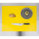 Hygiplas Extra Thick High Density Chopping Board Yellow - 600x450x25mm J045