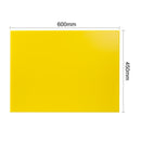 Hygiplas Extra Thick High Density Chopping Board Yellow - 600x450x25mm J045