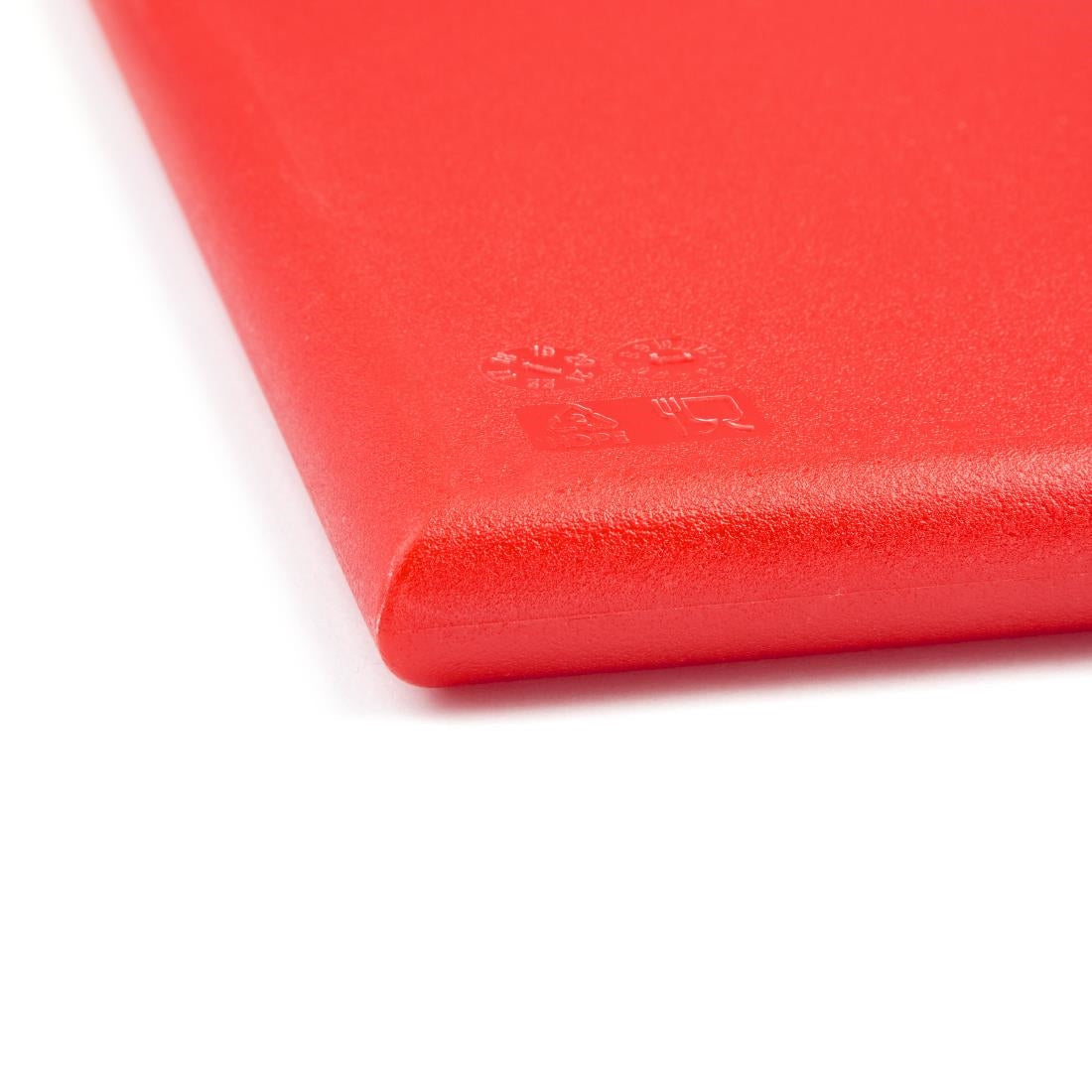 Hygiplas Extra Thick High Density Chopping Board Red - 600x450x25mm J047