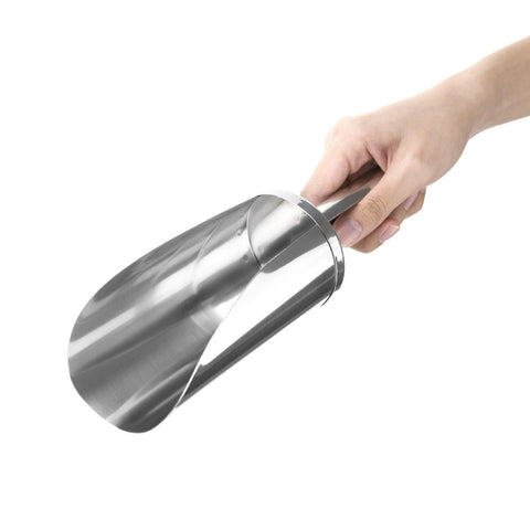 Vogue Stainless Steel Scoop 1Ltr J180