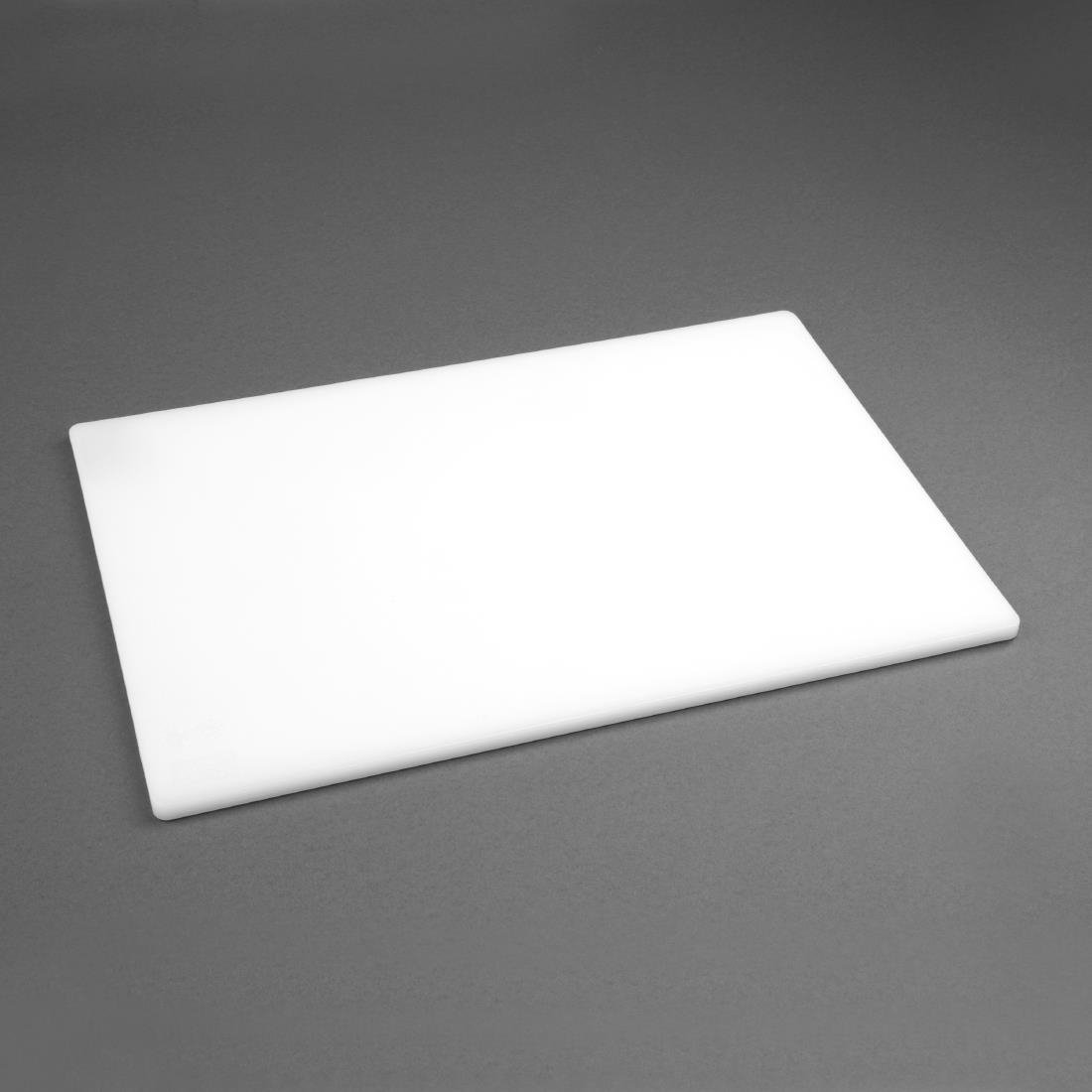 Hygiplas Low Density Chopping Board White - 450x300x10mm J252