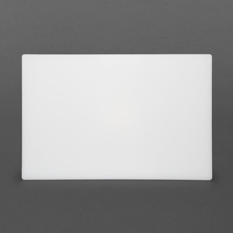 Hygiplas Low Density Chopping Board White - 450x300x10mm J252