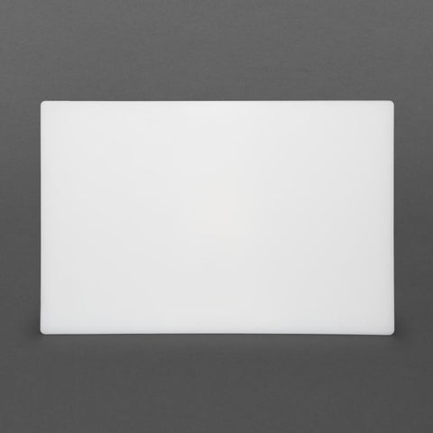 Hygiplas Low Density Chopping Board White - 450x300x10mm J252