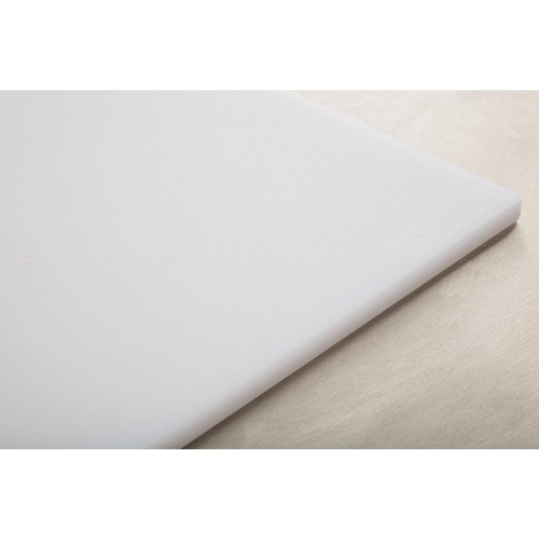 Hygiplas Low Density Chopping Board White - 450x300x10mm J252