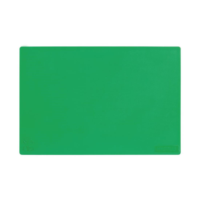 Hygiplas Low Density Chopping Board Green - 450x300x10mm J253