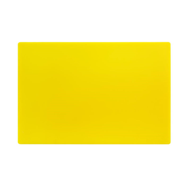 Hygiplas Low Density Chopping Board Yellow - 450x300x10mm J254